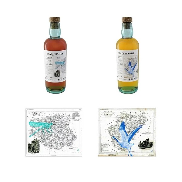 Pack Cognac Armagnac + Oeuvre Maquisards