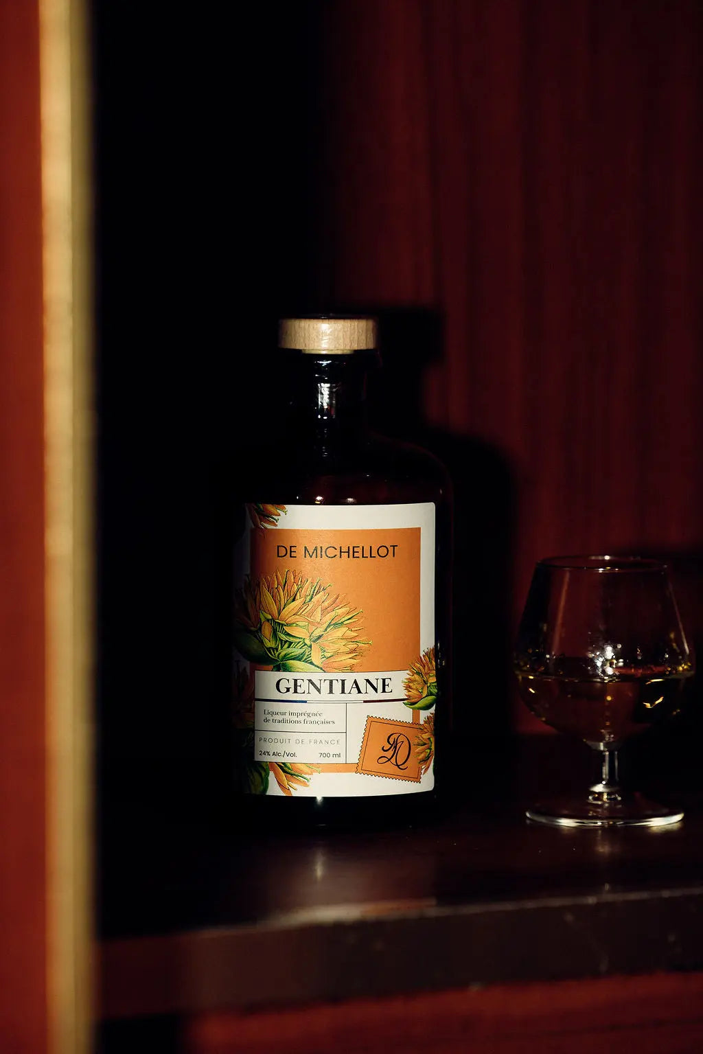 Liqueur de gentiane De Michellot