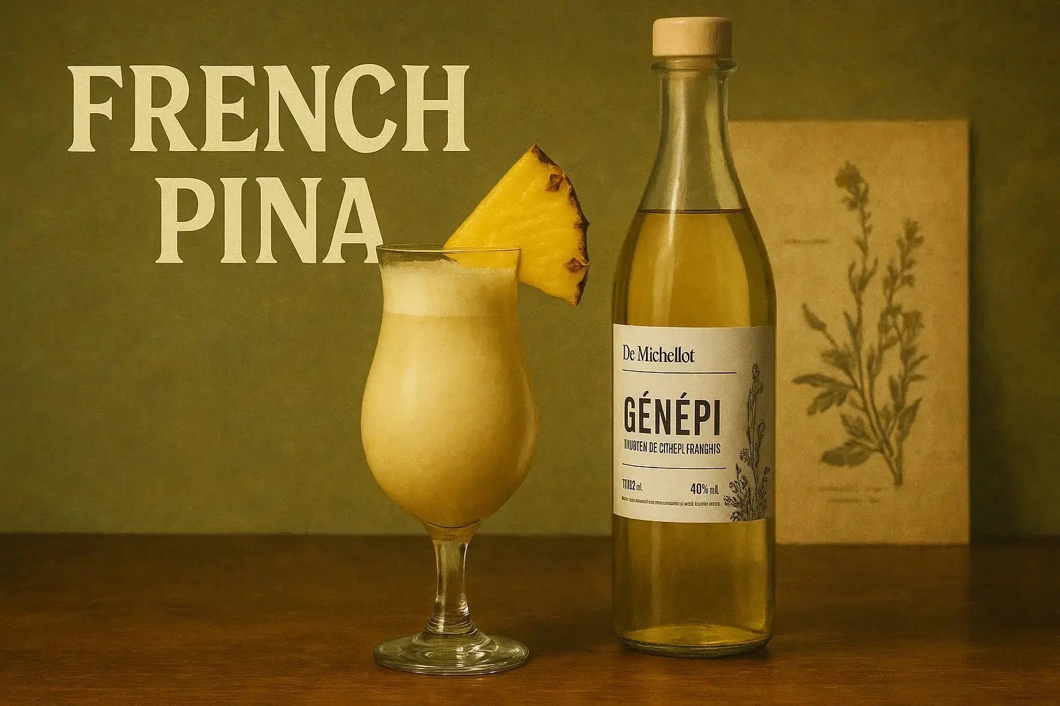 Cocktail French Piña - De Michellot