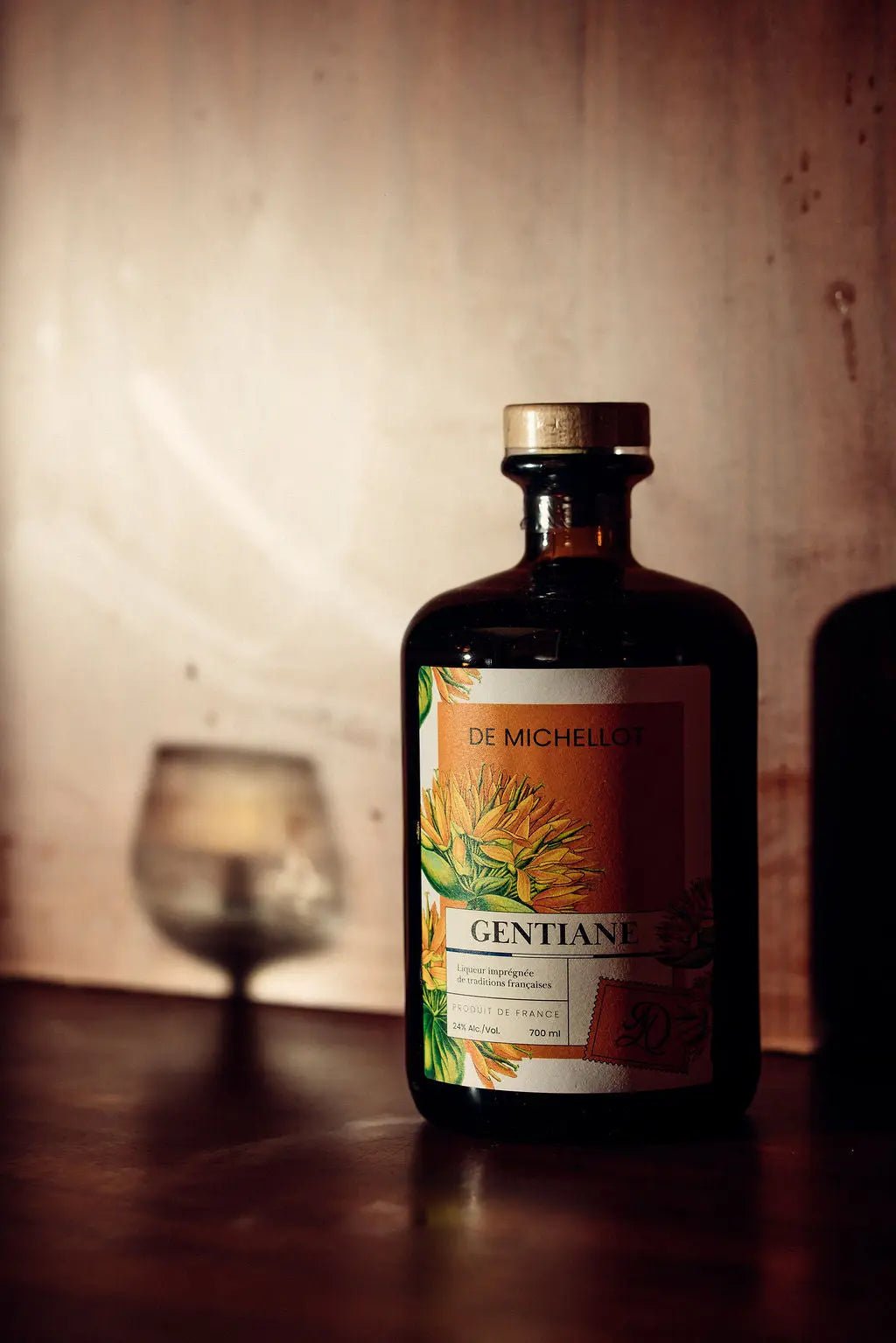 Liqueur de gentiane De Michellot alternative à la suze et salers