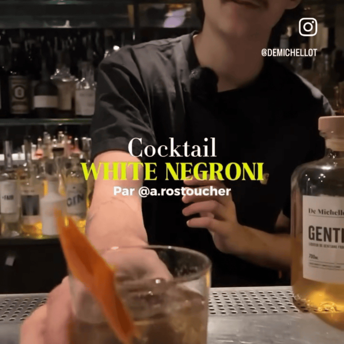 White negroni - De Michellot