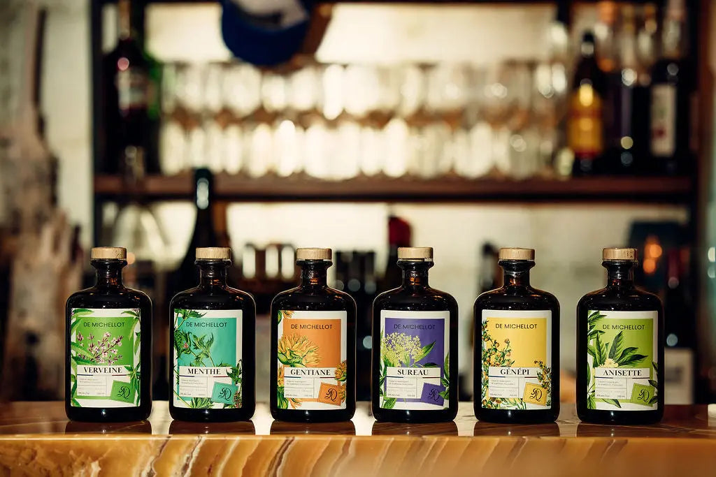 Collection liqueurs artisanales De Michellot