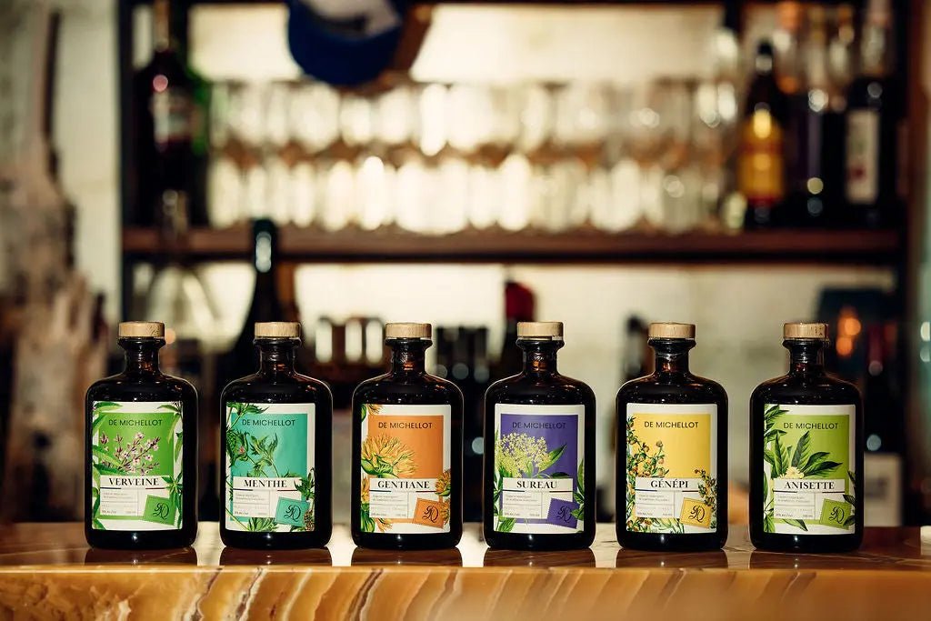 Collection liqueurs artisanales De Michellot