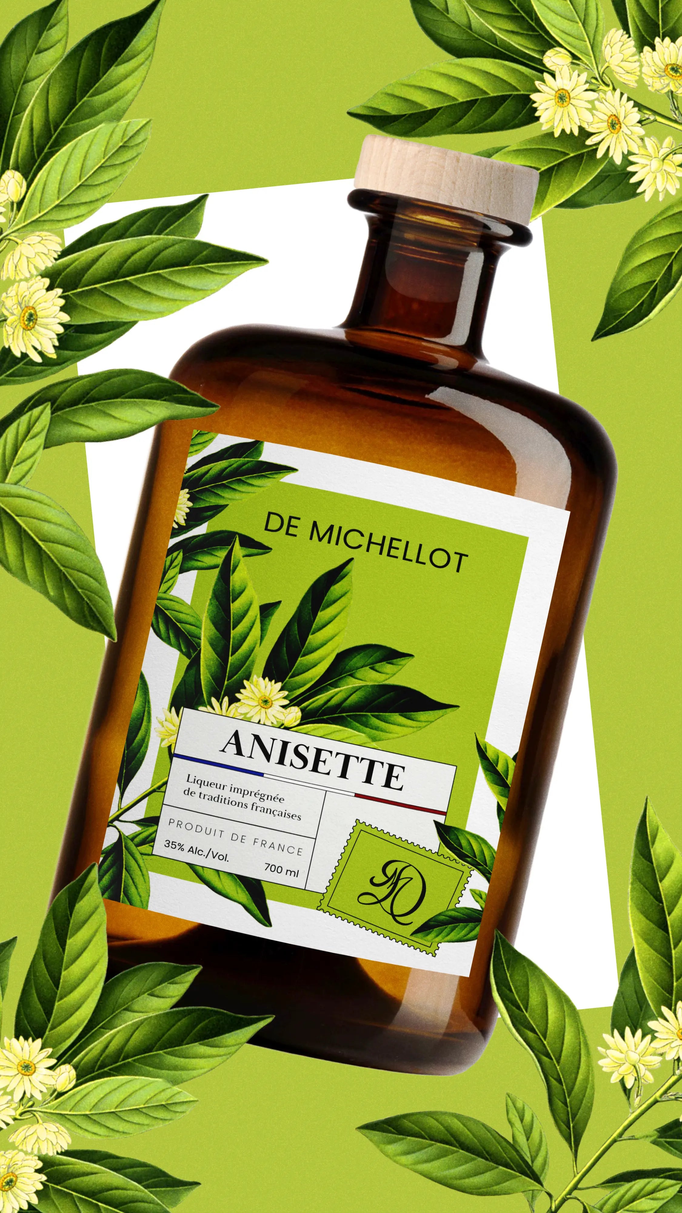 Liqueur Anisette 35% DE MICHELLOT De Michellot