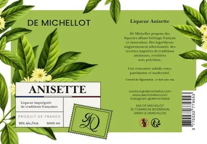 Liqueur Anisette BIB 5L 35% DE MICHELLOT De Michellot