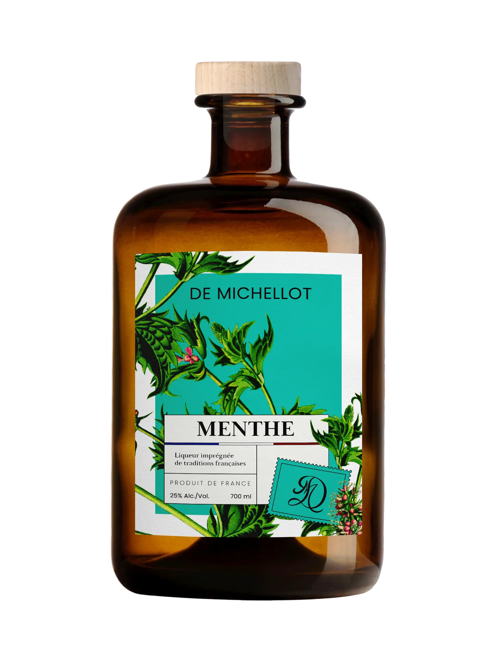 Liqueur de Menthe 25% DE MICHELLOT De Michellot