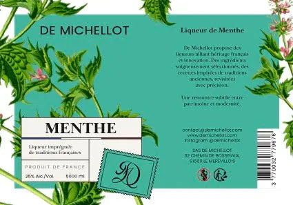 Liqueur de Menthe BIB 5L 25% DE MICHELLOT De Michellot