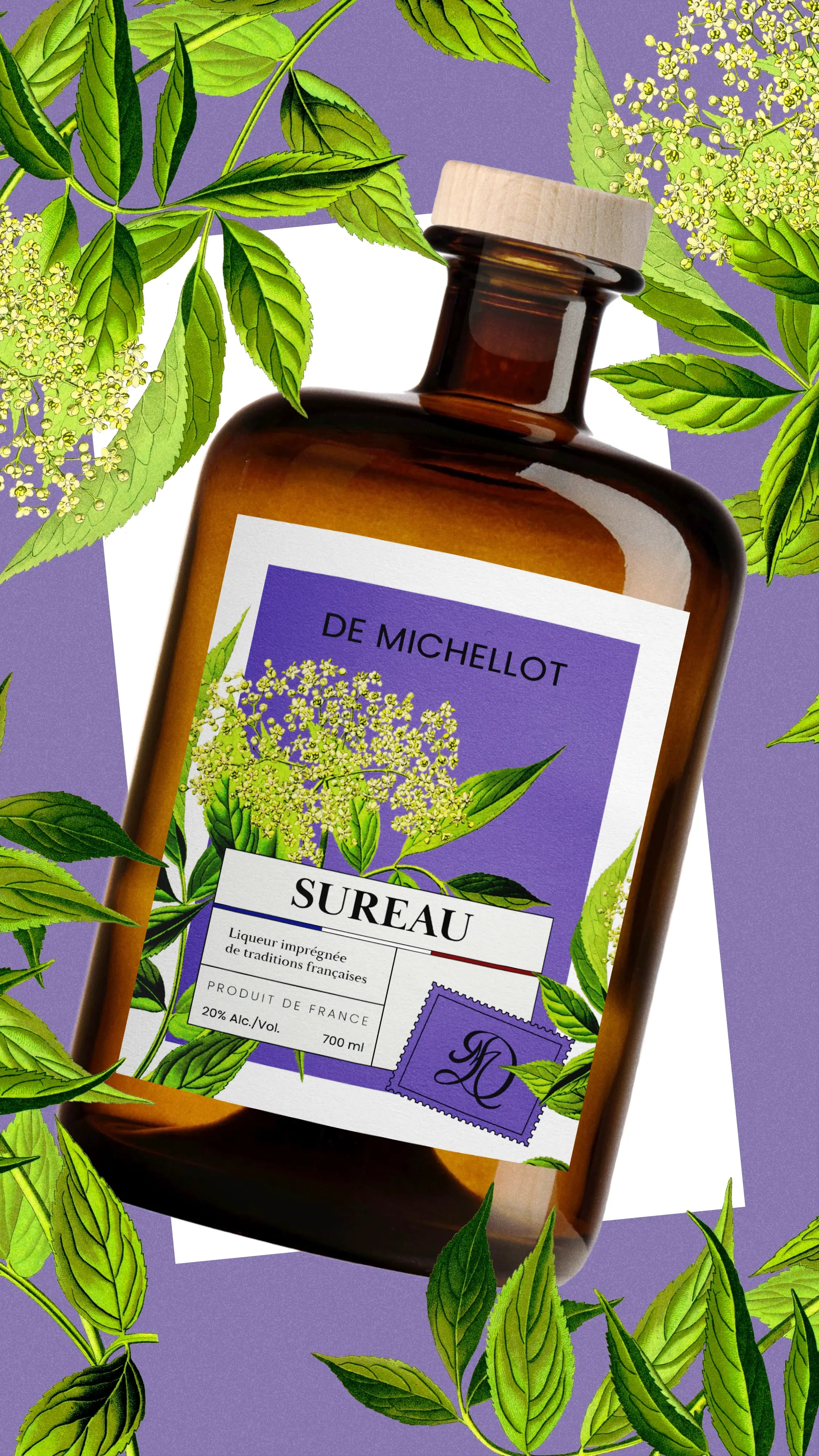 Liqueur de Sureau 20% DE MICHELLOT De Michellot