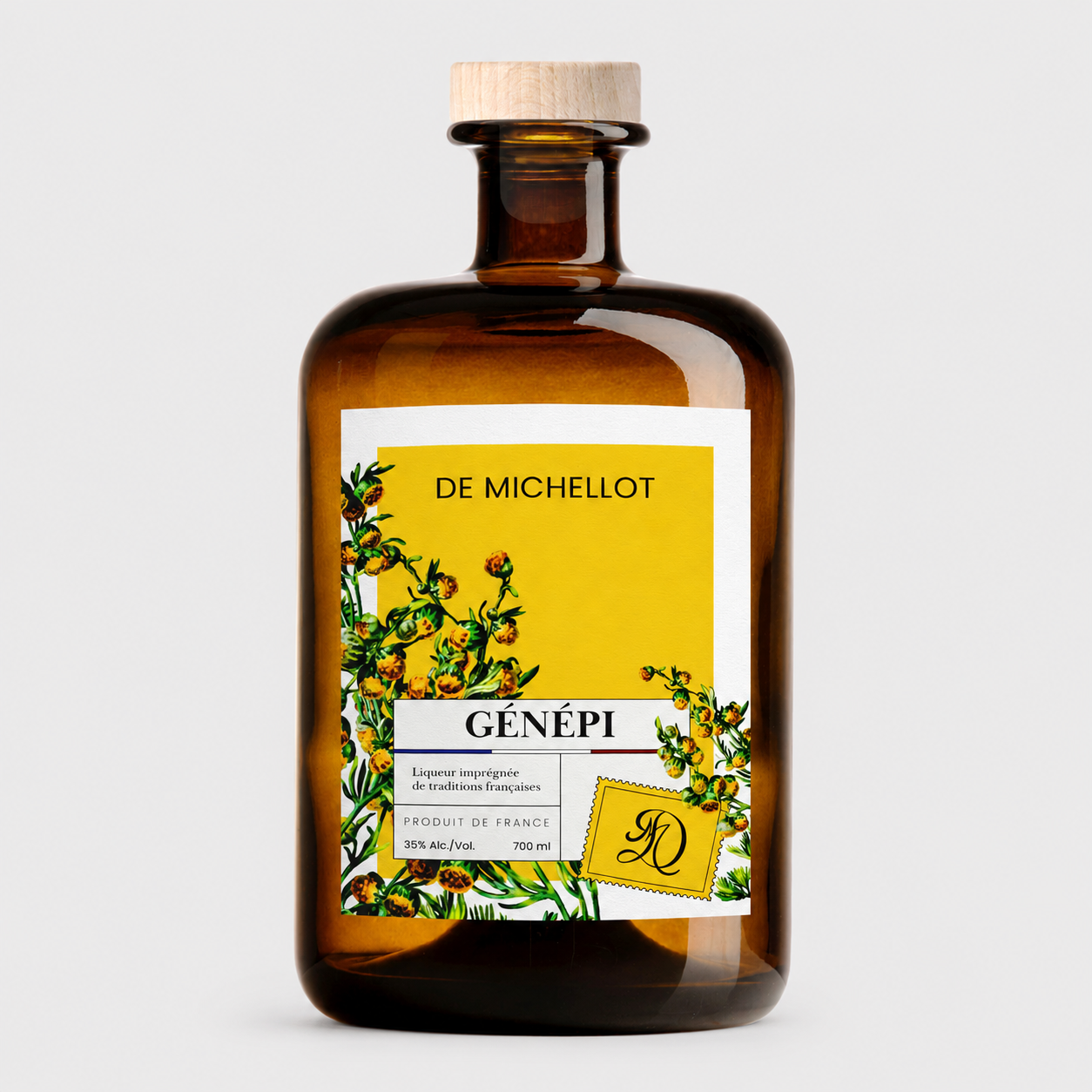Liqueur de Génépi 35% DE MICHELLOT De Michellot