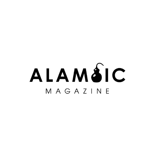 Logo Alambic Magazine noir fond blanc