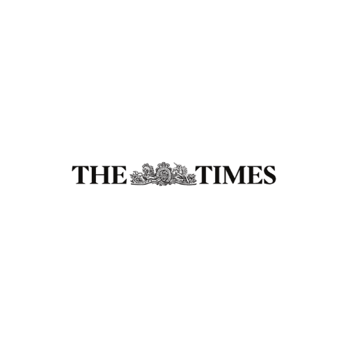 Logo The Times noir fond blanc