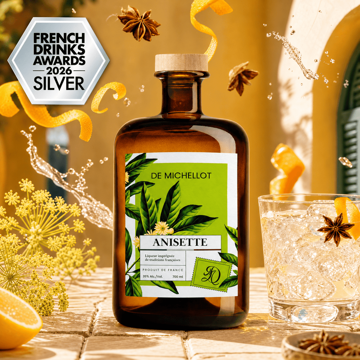 Anisette 70 cl French Drinks Awards 