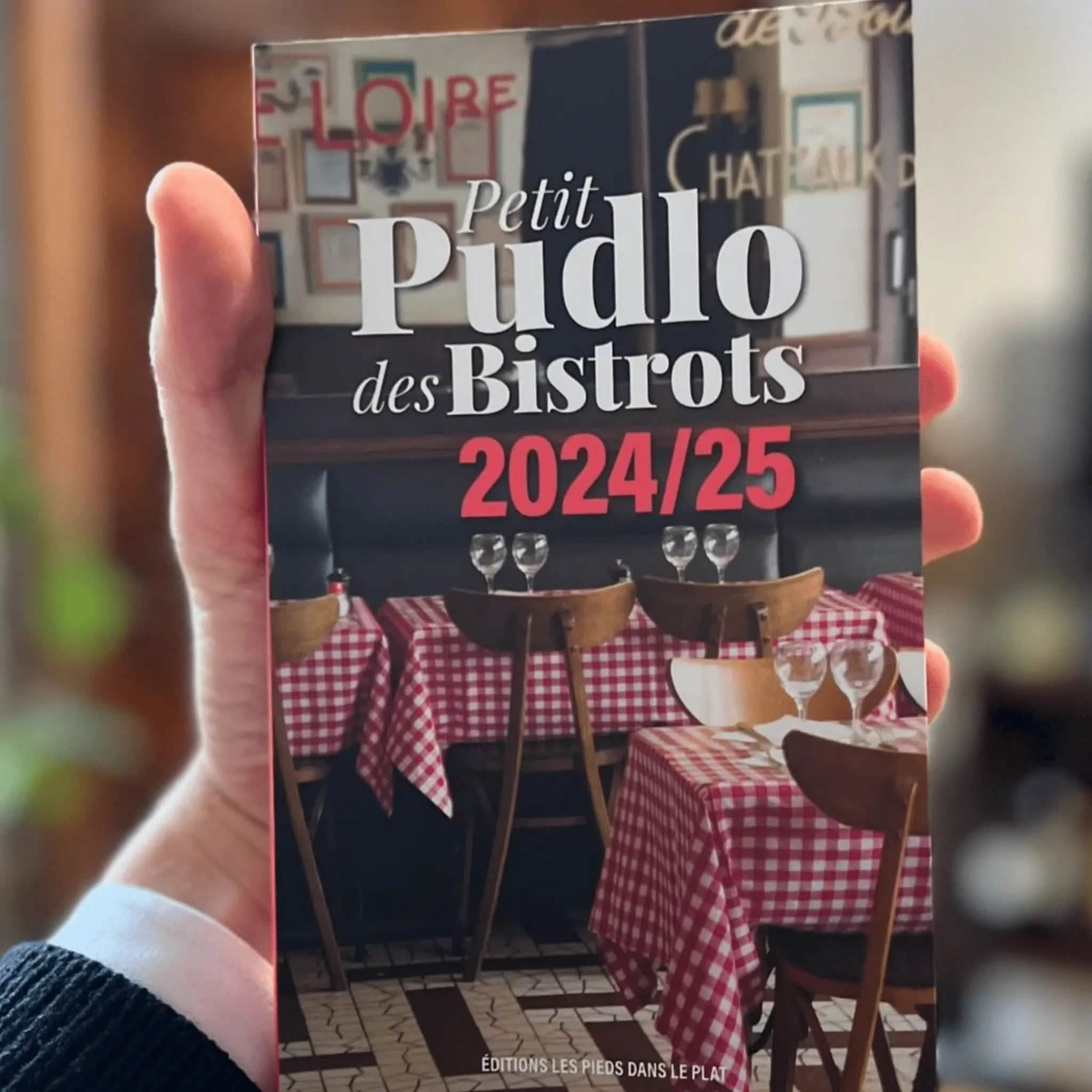 Le Petit Pudlo des Bistrots 2024/2025 - Gilles Pudlowski | De Michellot - De Michellot - Guide Pudlo