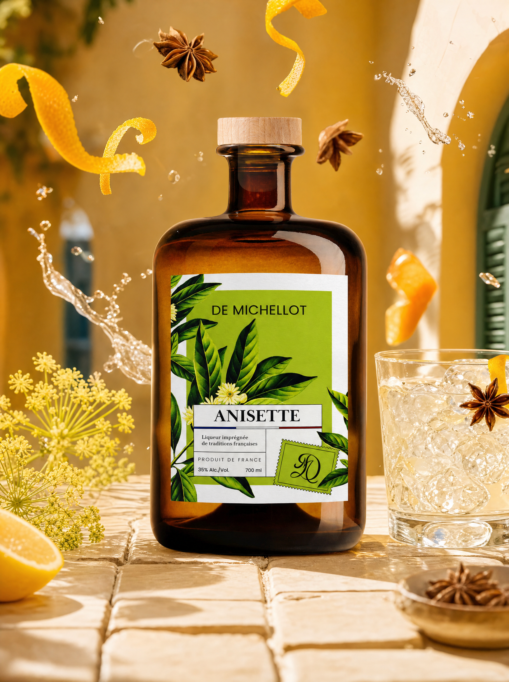 Liqueur Anisette 35% DE MICHELLOT