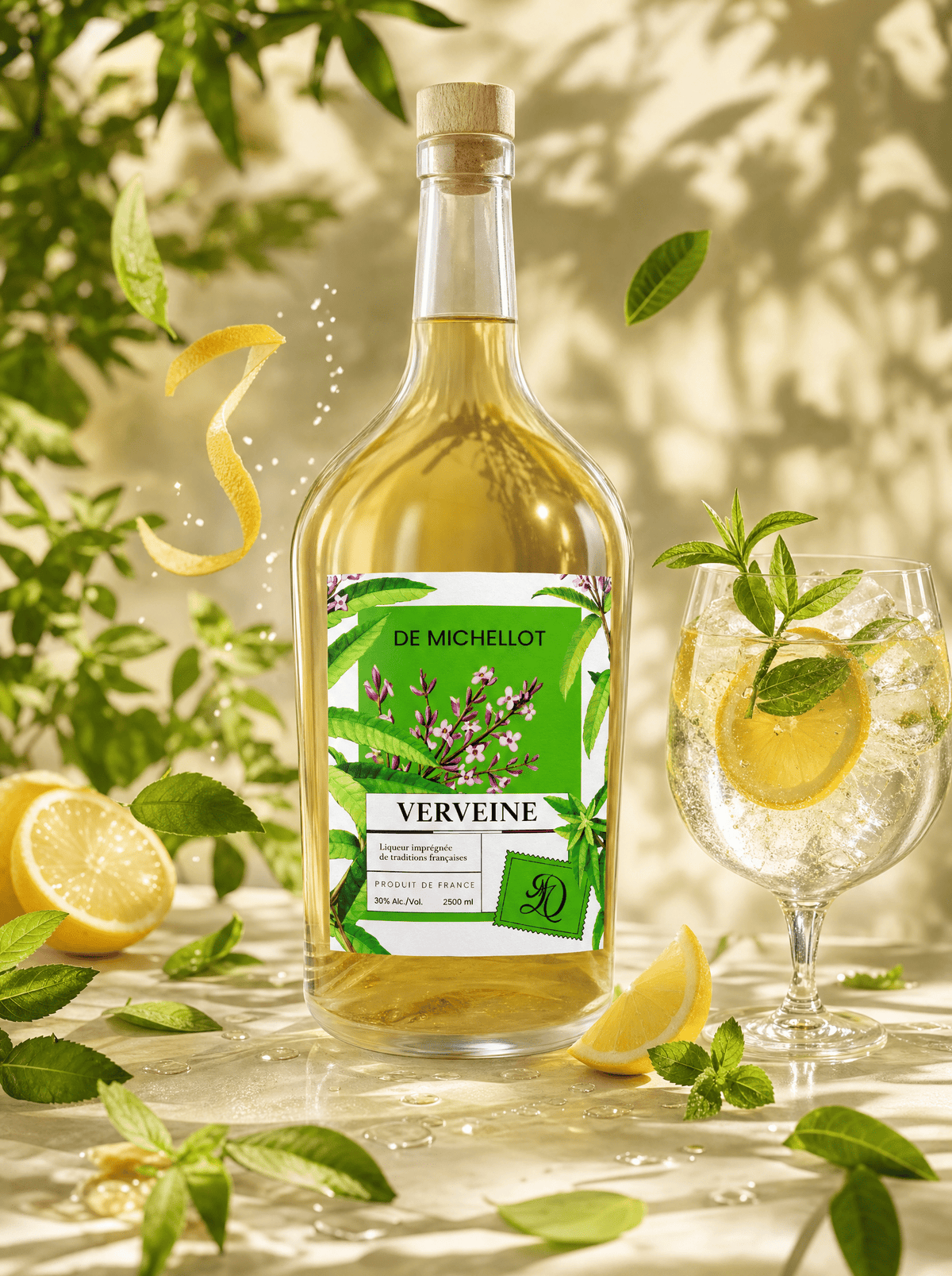 Verbenalikeur Jeroboam 2,5L 30% DE MICHELLOT