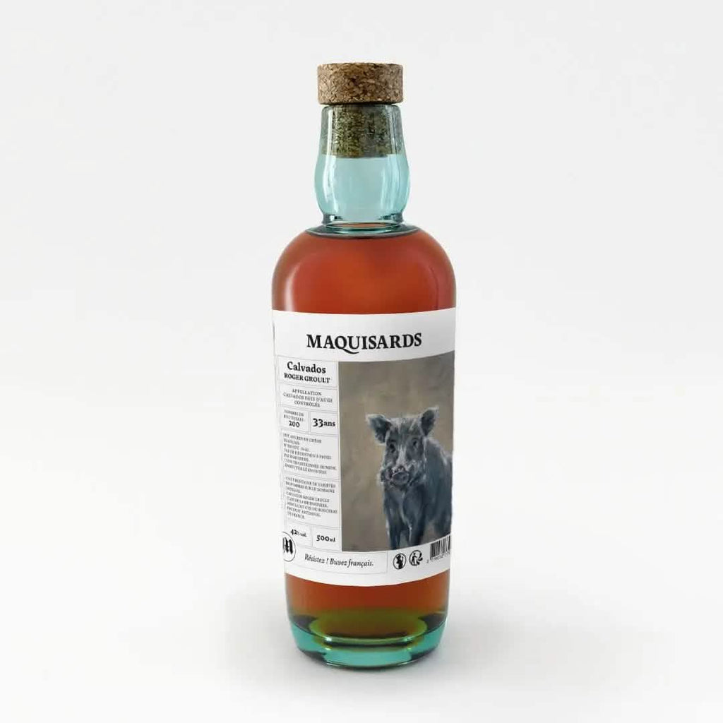 MAQUISARDS Calvados AOC Roger Groult 33ans 42% - De Michellot