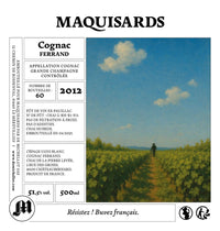 MAQUISARDS Cognac Grande Champagne Ferrand 51,5% Maquisards by De Michellot