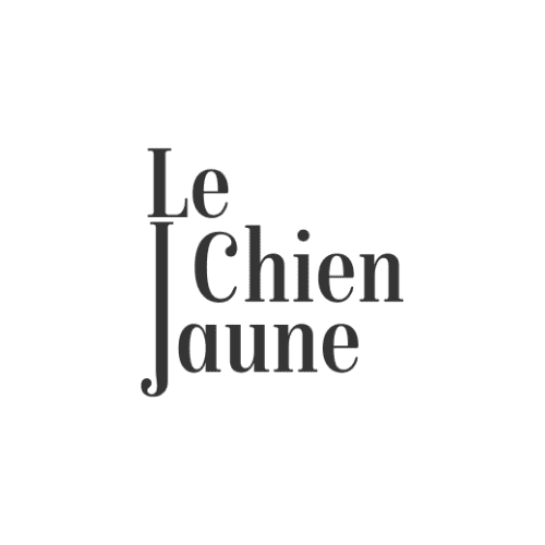 Logo Le Chien Jaune Restaurant à Tours sans fond